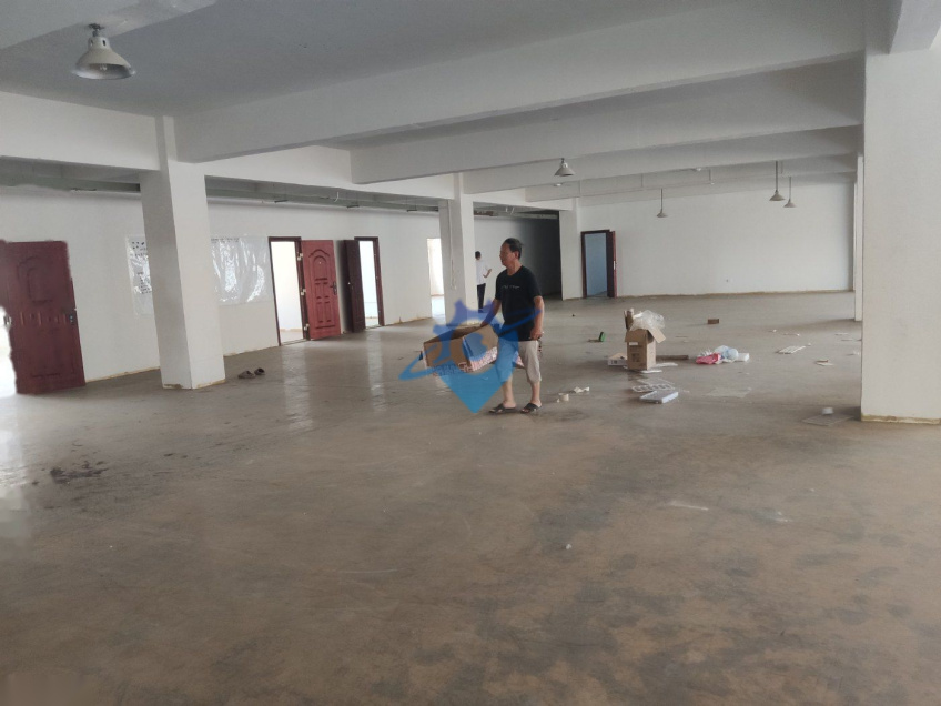 黄陂750平电商办公仓库高4米地坪漆无尘处理配套齐全,整租,进出9米车