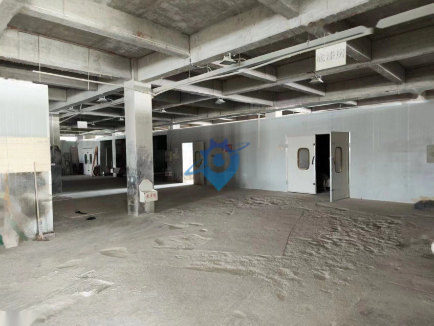 横店玖玖工业园钢构2500平，层高9米，交通便利，按需配套办公宿舍食堂