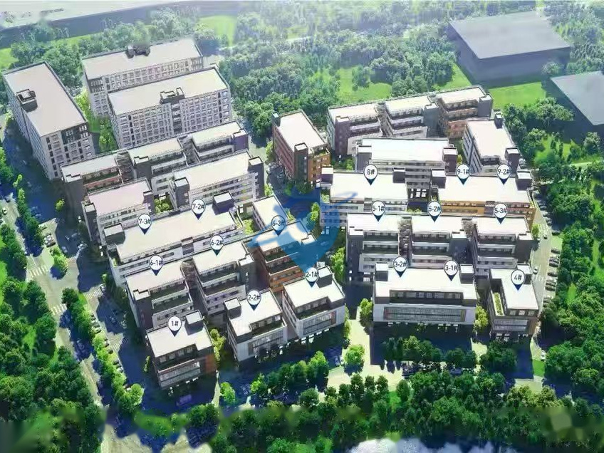 汉阳黄金口双国企开发定制厂房,稀缺独栋、双拼,分层、分户办证灵活,送大面积露台!